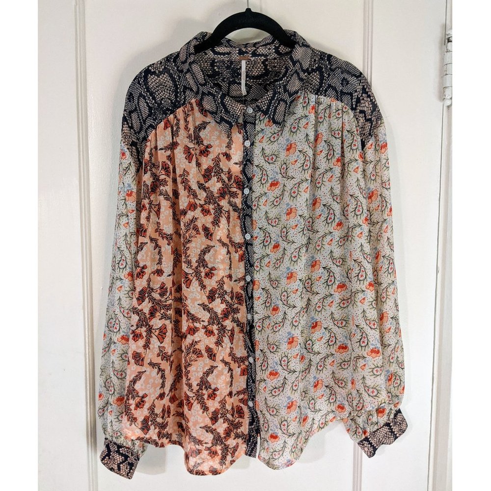 Free People Dani Button Down